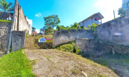 Terreno à venda na rua walfrido ferreira de andrade, 77, cascatinha, curitiba por r$ 600.000