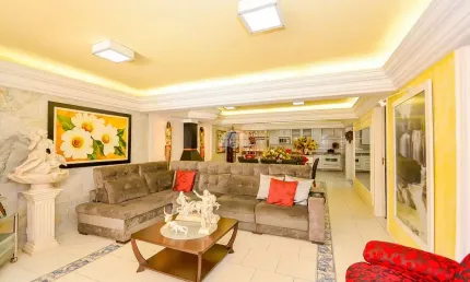 Casa em condomínio fechado com 6 quartos à venda na avenida manoel ribas, 8595, butiatuvinha, curitiba, 525 m2 por r$ 1.400.000