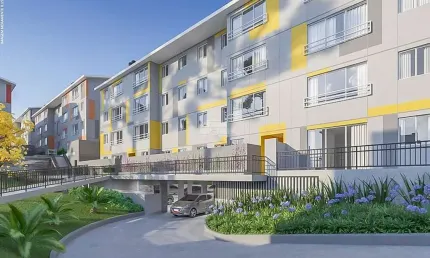 Apartamento com 2 quartos à venda na Rua Paulo Kulik, 182, Santa Cândida, Curitiba, 48 m2 por R$ 340.469