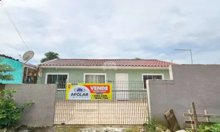 Casa com 2 quartos à venda na Rua Antônio Batista de Bastos, 681, Rio Pequeno, São José dos Pinhais, 68 m2 por R$ 290.000