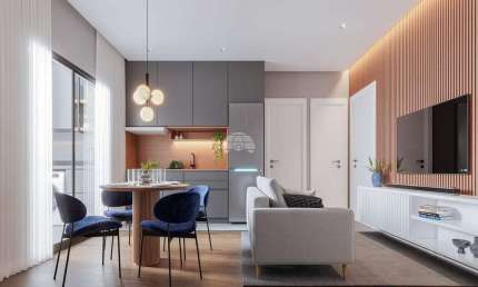 Apartamento com 1 quarto à venda na Rua Arthur Mohr, 326, Portão, Curitiba, 35 m2 por R$ 424.900