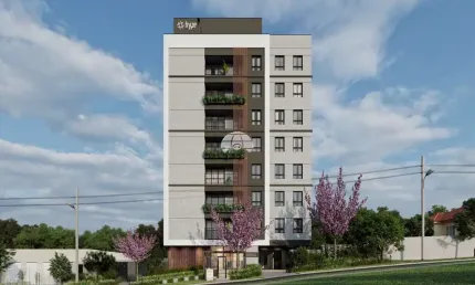 Apartamento com 2 quartos à venda na Rua Guilherme Ihlenfeldt, 401, Bacacheri, Curitiba, 56 m2 por R$ 642.259