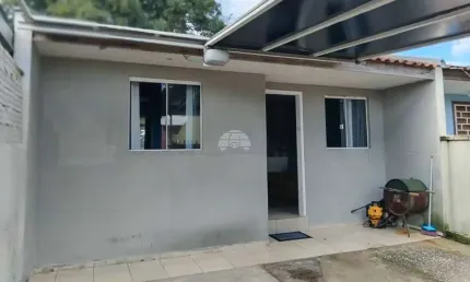 Casa em condomínio fechado com 2 quartos à venda na Rua Takami Tano, 66, Planta Deodoro, Piraquara, 46 m2 por R$ 215.000