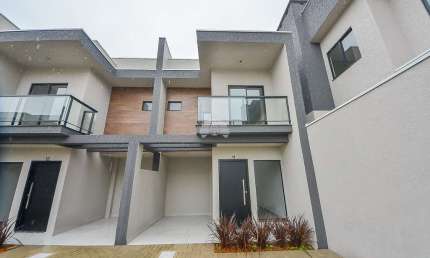 Casa em condomínio fechado com 3 quartos à venda na Rua Humberto Zanato, 25, Capão Raso, Curitiba, 79 m2 por R$ 540.000