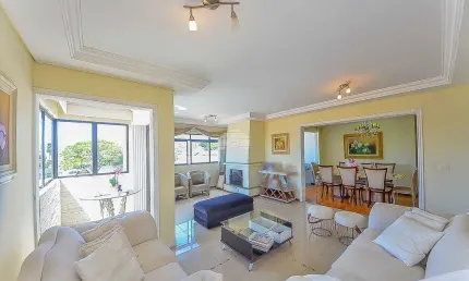 Apartamento com 4 quartos à venda na Rua Capitão Tobias Pereira da Cruz, 2422, Carioca, São José dos Pinhais, 182 m2 por R$ 700.000