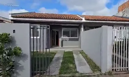 Casa com 2 quartos à venda na rua albatroz, 224, gralha azul, fazenda rio grande, 54 m2 por r$ 244.000