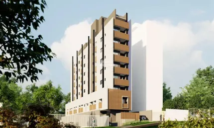 Apartamento com 1 quarto à venda na rua augusto de mari, 3421, portão, curitiba, 18 m2 por r$ 198.000