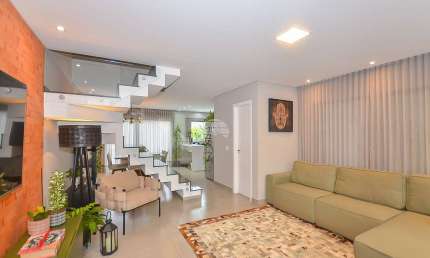 Casa em condomínio fechado com 3 quartos à venda na Rua Cesário Kuroski, 187, Cidade Industrial, Curitiba, 116 m2 por R$ 825.000
