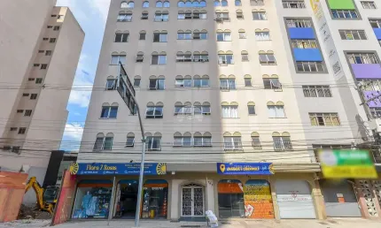 Apartamento com 1 quarto à venda na rua tibagi, 769, centro, curitiba, 31 m2 por r$ 213.200