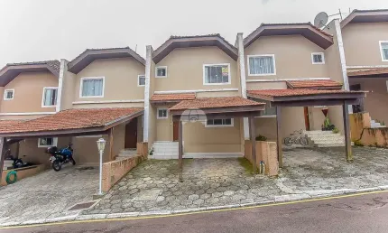 Casa em condomínio fechado com 3 quartos à venda na rua rio araguari, 635, bairro alto, curitiba, 74 m2 por r$ 408.500