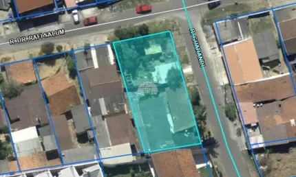 Terreno à venda na rua guarandi, 466, são braz, curitiba, 570 m2 por r$ 460.000