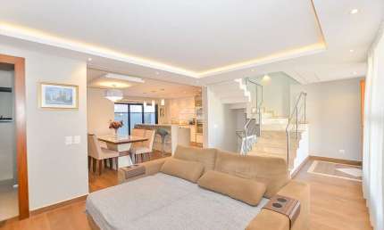 Casa em condomínio fechado com 3 quartos à venda na Rua Mário Gomes Cézar, 900, Pinheirinho, Curitiba, 198 m2 por R$ 1.590.000