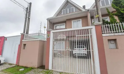 Casa com 3 quartos à venda na rua eurides maciel de almeida, 288, uberaba, curitiba, 153 m2 por r$ 600.000