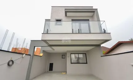 Casa com 3 quartos à venda na Rua Elizabeth Jane Brown, 37, Uberaba, Curitiba, 95 m2 por R$ 599.000