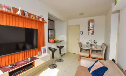 Apartamento com 2 quartos à venda na rodovia br-116, 17844, pinheirinho, curitiba, 48 m2 por r$ 320.000