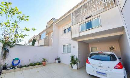 Casa em condomínio fechado com 3 quartos à venda na Rua Hermínia Zanetti, 403, Xaxim, Curitiba, 116 m2 por R$ 590.000