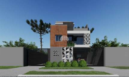 Casa em condomínio fechado com 3 quartos à venda na Rua Professora Júlia Valery Legat Neal, 231, Xaxim, Curitiba, 131 m2 por R$ 728.000