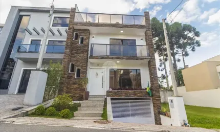 Casa em condomínio fechado com 4 quartos à venda na Rua David Tows, 701, Xaxim, Curitiba, 380 m2 por R$ 1.800.000
