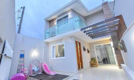 Casa com 3 quartos à venda na Rua Capitão Amin Mosse, 798, Alto Boqueirão, Curitiba, 69 m2 por R$ 480.000