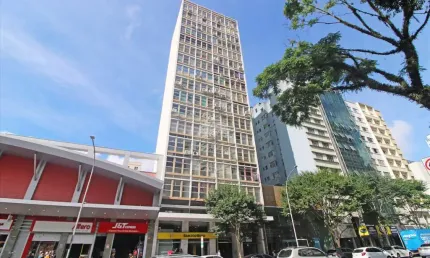 Kitnet / stúdio para alugar na rua marechal deodoro, 252, centro, curitiba, 35 m2 por r$ 1.600