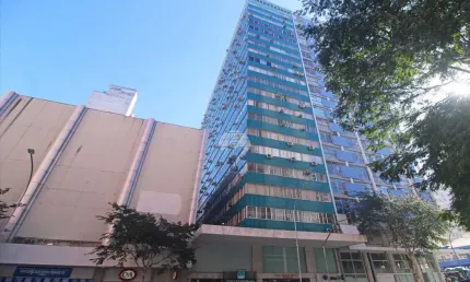 Sala comercial para alugar na rua marechal deodoro, 51, centro, curitiba, 40 m2 por r$ 750