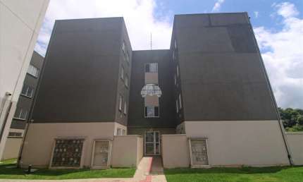 Apartamento com 2 quartos para alugar na Rua Maria Joaquina Vaz, 721, Jardim Itaqui, Campo Largo, 46 m2 por R$ 1.000