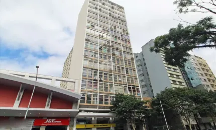 Apartamento com 1 quarto para alugar na rua marechal deodoro, 252, centro, curitiba, 38 m2 por r$ 1.700