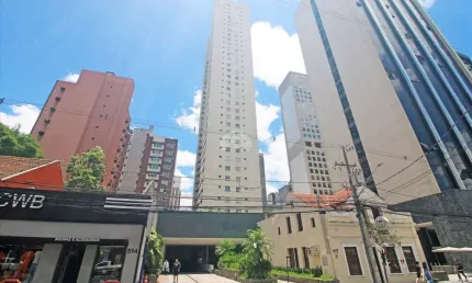 Apartamento com 1 quarto para alugar na Rua Emiliano Perneta, 500, Centro, Curitiba, 36 m2 por R$ 2.900