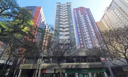 Apartamento com 1 quarto para alugar na rua doutor pedrosa, 194, centro, curitiba, 30 m2 por r$ 1.500