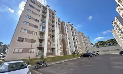 Apartamento com 2 quartos para alugar na rua antônio zaramella, 1941, colônia rio grande, são josé dos pinhais, 54 m2 por r$ 1.200