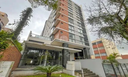 Apartamento com 1 quarto para alugar na avenida iguaçu, 1090, rebouças, curitiba, 26 m2 por r$ 1.800