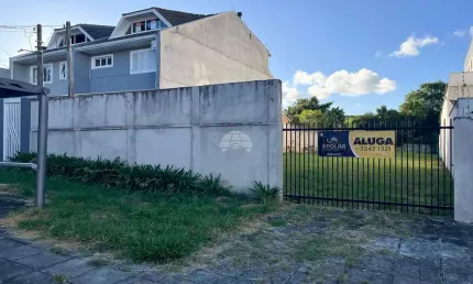 Terreno comercial para alugar na Rua Paraguai, 377, Bacacheri, Curitiba, 773 m2 por R$ 4.200