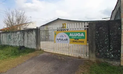 Casa com 2 quartos para alugar na avenida das nações, 2221, estação, araucária, 60 m2 por r$ 1.150
