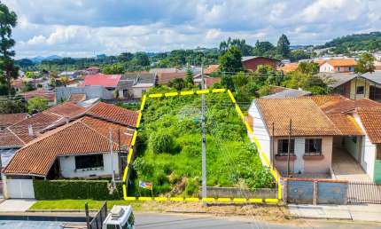 Terreno à venda na Rua Maria Joaquina Vaz, S/N, Jardim Itaqui, Campo Largo, 560 m2 por R$ 250.000