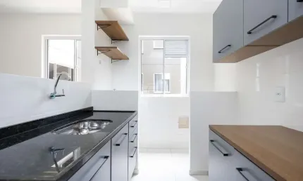 Apartamento com 2 quartos à venda na Estrada dos Expedicionários, 1145, Bom Jesus, Campo Largo, 52 m2 por R$ 163.000