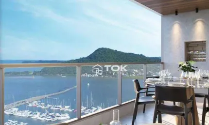 Apartamento com 3 Suítes com Vista para Marina no Centro de Itajaí Sc