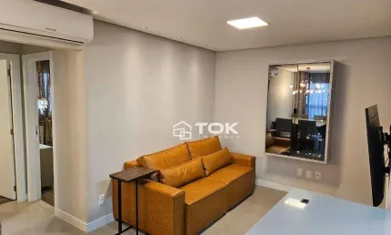 Apartamento Mobiliado com 1 Suíte mais 1 Dormitório no Bairro São Judas em Itajaí SC