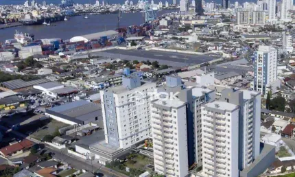 Apartamento novo com 1 Suíte mais 01 Dormitório no Bairro São Josão em Itajaí SC