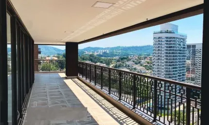 Apartamento com 3 dormitórios à venda, 410 m² por r$ 8.500.000,00 - alphaville - barueri/sp