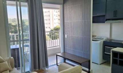 Apartamento com 1 dormitório para alugar, 45 m² por R$ 4.200,00/mês - Bethaville - Barueri/SP