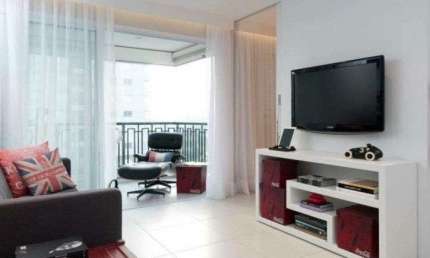 Apartamento com 1 dormitório para alugar, 50 m² por R$ 7.584,87/mês - Edifício Alpha Park - Barueri/SP