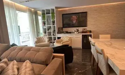 Apartamento com 3 dormitórios à venda, 122 m² por R$ 1.490.000,00 - Tamboré - Santana de Parnaíba/SP