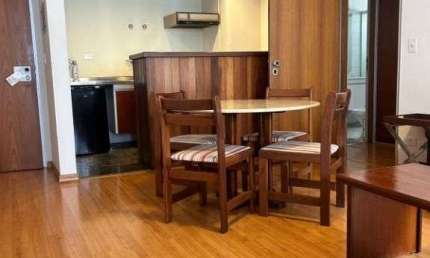 Flat com 1 dormitório para alugar, 53 m² por R$ 5.000/mês - Alphaville - Barueri/SP