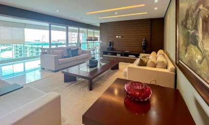 Apartamento com 3 dormitórios para alugar, 212 m² por R$ 25.000,00/mês - Alphaville - Barueri/SP