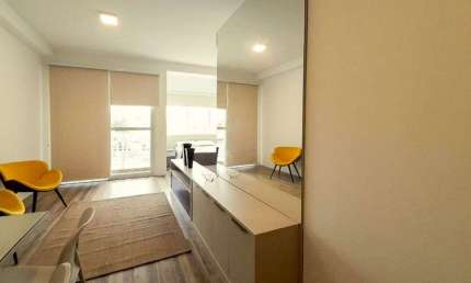 Apartamento com 1 dormitório para alugar, 45 m² por R$ 4.037,13/mês -  Alphaville - Santana de Parnaíba/SP