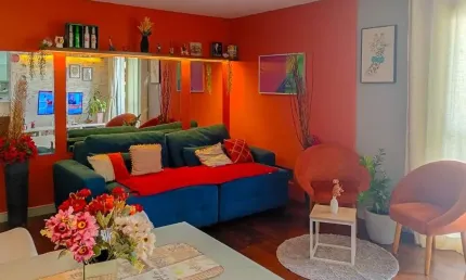 Apartamento com 1 dormitório para alugar, 58 m² por R$ 3.492,00/mês - Jardim Tupanci - Barueri/SP