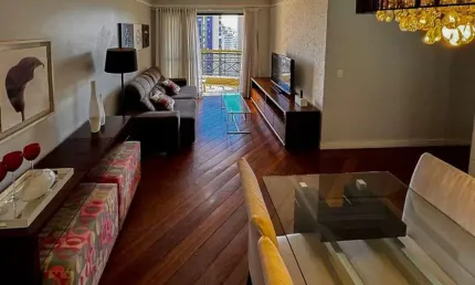 Apartamento com 3 dormitórios para alugar, 98 m² por R$ 7.400/mês - Alphaville - Barueri/SP