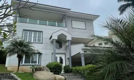 Casa com 5 dormitórios para alugar, 570 m² por r$ 21.000,00/mês -  alphaville - santana de parnaíba/sp