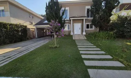 Casa com 4 dormitórios para alugar, 470 m² por r$ 30.000 mobiliado ou 27.000 sem mobília/mês - alphaville - santana de parnaíba/sp