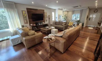 Casa com 4 dormitórios para alugar, 470 m² por r$ 30.000 mobiliado ou 27.000 sem mobília/mês - alphaville - santana de parnaíba/sp
